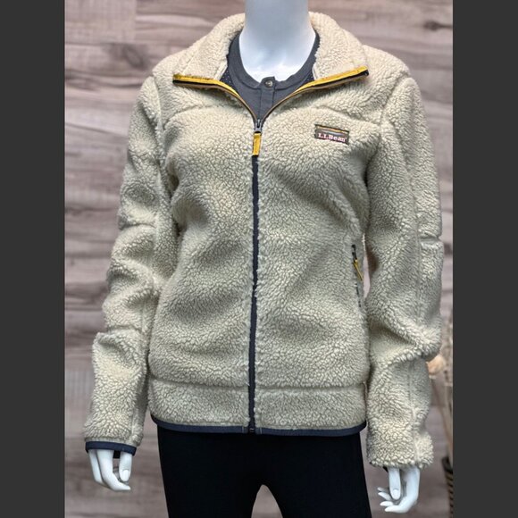 LL Bean Fleece Zip-Up Size Small - Picture 6 of 6